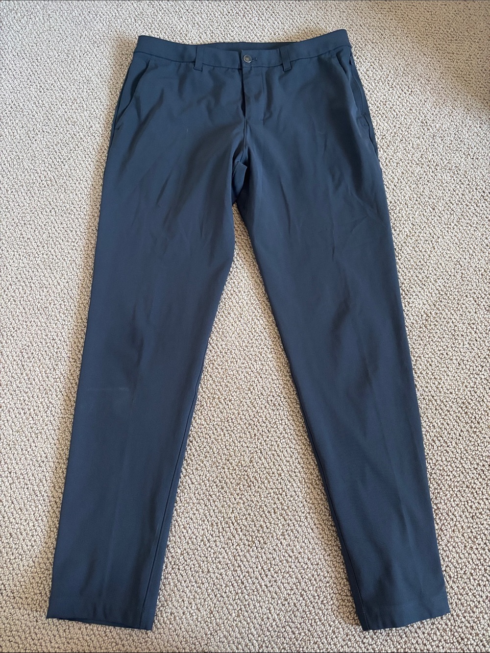 lululemon athletica Men's Navy Stretch Chinos